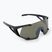 Окуляри сонцезахисні Alpina Hawkeye Q-Lite black matt/silver mirror
