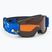 Окуляри лижні дитячі Alpina Piney black/ blue matt/ orange