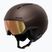 Шолом лижний Alpina Vizzard Q-Lite ox brown att