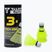 Волани для бадмінтону Talbot-Torro Tech 350 Nylon 3 шт. жовті 479113