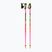 Палиці лижні дитячі LEKI WCR Evo Lite SL TR neon pink/black/neon yellow