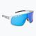 Сонцезахисні окуляри CASCO SX-25 карбоновий дим прозорі/блакитні дзеркальні
