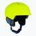 Дитячий гірськолижний шолом UVEX Manic Pro неоновий жовтий