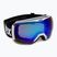 Маска лижна  UVEX Downhill 2100 CV white mat/mirror blue colorvision green 55/0/392/10