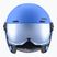 Шолом гірськолижний дитячий UVEX Rocket Visor Jr blue matt/mirror blue/smoke