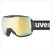 Окуляри лижні UVEX Downhill 2100 V black shiny/mirror silver clear