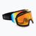 Окуляри лижні UVEX Evidnt Attract V + case black matt/mirror rainbow clear
