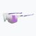 Окуляри сонцезахисні UVEX Axos Set white matt/mirror purple/clear