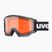 Гірськолижні окуляри UVEX Athletic LGL black matt/orange/clear