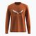 Чоловічий лонгслів Salewa Solidlogo Dry Bombay Brown