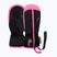 Рукавички лижні дитячі Reusch Ben Mitten black/ knockout pink