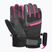 Рукавички лижні дитячі Reusch Leo R-Tex XT black/black melange/pink glo