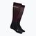Шкарпетки компресійні жіночі CEP Infrared Recovery black/red