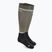 Шкарпетки компресійні бігові чоловічі CEP Tall 4.0 olive/black