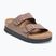 Шльопанці BIRKENSTOCK Arizona Flex Platform Birko-Flor mocca