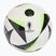 М'яч футбольний adidas Fussballiebe Club white/black/solar green розмір 5