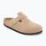 Шльопанці BIRKENSTOCK Boston Suede Leather sandcastle