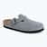 Шльопанці BIRKENSTOCK Boston Suede Leather stone blue
