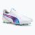 Кросівки футбольні PUMA King Ultimate FG/AG puma white/bluemazing/flat light grey/sunset glow