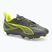 Кросівки футбольні дитячі PUMA Ultra 5 Play FG/AG Jr matte aged silver/yellow alert/puma aged silver