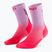 Шкарпетки компресійні жіночі CEP Run Edt. Gradient Mid Cut Compression 5.0 pink/lilac fade