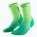 Шкарпетки компресійні чоловічі CEP Run Edt. Gradient Mid Cut Compression 5.0 green/lime fade