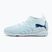 Кросівки футбольні дитячі PUMA Future 9 Match TT + Mid Jr icy blue/puma white/blue jewel