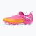 Кросівки футбольні дитячі PUMA Future 9 Match LL FG/AG Jr poison pink/puma wht/sun stream/bright aqua/puma blk