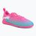 Кросівки футбольні дитячі PUMA Future 9 Play IT Jr poison pink/puma wht/sun stream/bright aqua/puma blk