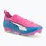 Кросівки футбольні дитячі PUMA Ultra 6 Pro Jr FG/AG poison pink/puma wht/sunstream/bright aqua/puma blk