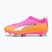 Кросівки футбольні дитячі PUMA Ultra 6 Match FG/AG Jr poison pink/puma wht/sun stream/bright aqua/puma blk