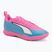 Кросівки футбольні дитячі PUMA Ultra 6 Play TT Jr poison pink/puma wht/sun stream/bright aqua/puma blk
