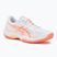 Кросівки волейбольні жіночі ASICS Court Hunter FF white/vivid coral