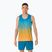 Футболка для бігу чоловіча ASICS Road Fade Singlet aegean blue/yamabuki
