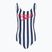 Купальник суцільний жіночий Speedo Ice Cream U-Back blue/white