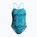 Купальник суцільний жіночий ZONE3 Strap Back teal tie dye