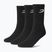 Шкарпетки чоловічі BOXRAW Crew 3 pairs black