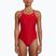 Купальник суцільний жіночий Nike Solid Racerback university red