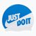 Шапочка для плавання Nike Jdi Slogan блакитно-біла NESS9164-458