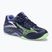 Чоловічі волейбольні туфлі Mizuno Thunder Blade Z вечірні сині/технологічні зелені/олітні