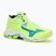 Кросівки для волейболу Mizuno Wave Lightning Z8 Mid neo lime/black/splish splash