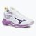 Кросівки волейбольні жіночі Mizuno Wave Dimension white/patrician purple/quince