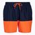 Шорти для плавання чоловічі Nike Split 5" Volley синьо-помаранчеві NESSB451-822