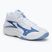 Кросівки волейбольні Mizuno Thunder Blade Z Mid white/bellwether blue/bel air blue