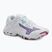 Жіноче взуття для волейболу Mizuno Wave Lightning Z8 біле/фіолетовий індиго/camelliaros