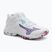 Жіноче волейбольне взуття Mizuno Wave Lightning Z8 Mid біле/фіолетове індиго/camelliaros