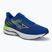 Кросівки для бігу чоловічі Mizuno Wave Inspire 21 reflex blue c/white/green gecko