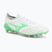 Чоловічі футбольні бутси Mizuno Morelia Neo IV Β Elite MD white/neon green/cool gray 3c