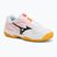 Кросівки тенісні дитячі Mizuno Break Shot 5 Jr CC white/calypso coral/citrus