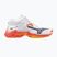 Кросівки волейбольні Mizuno Wave Lightning Z8 Mid white/fiery coral 2/citrus